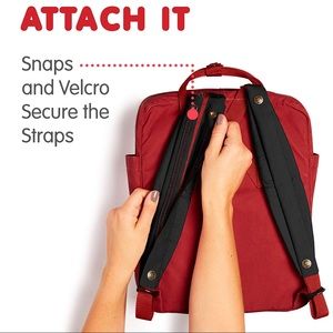 🚨ISO🚨 Kanken Classic Shoulder Pad Velcro Snap